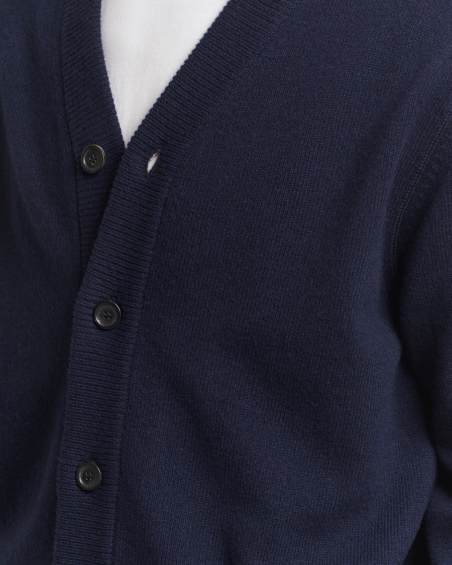 Men | Sweaters & Knitwear | PS Paul Smith | Merino Wool Cardigan Navy