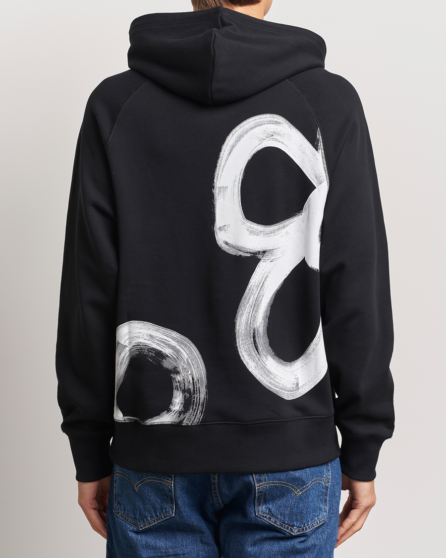 Men | Sweaters & Knitwear | PS Paul Smith | Happy Flower Hoodie Black