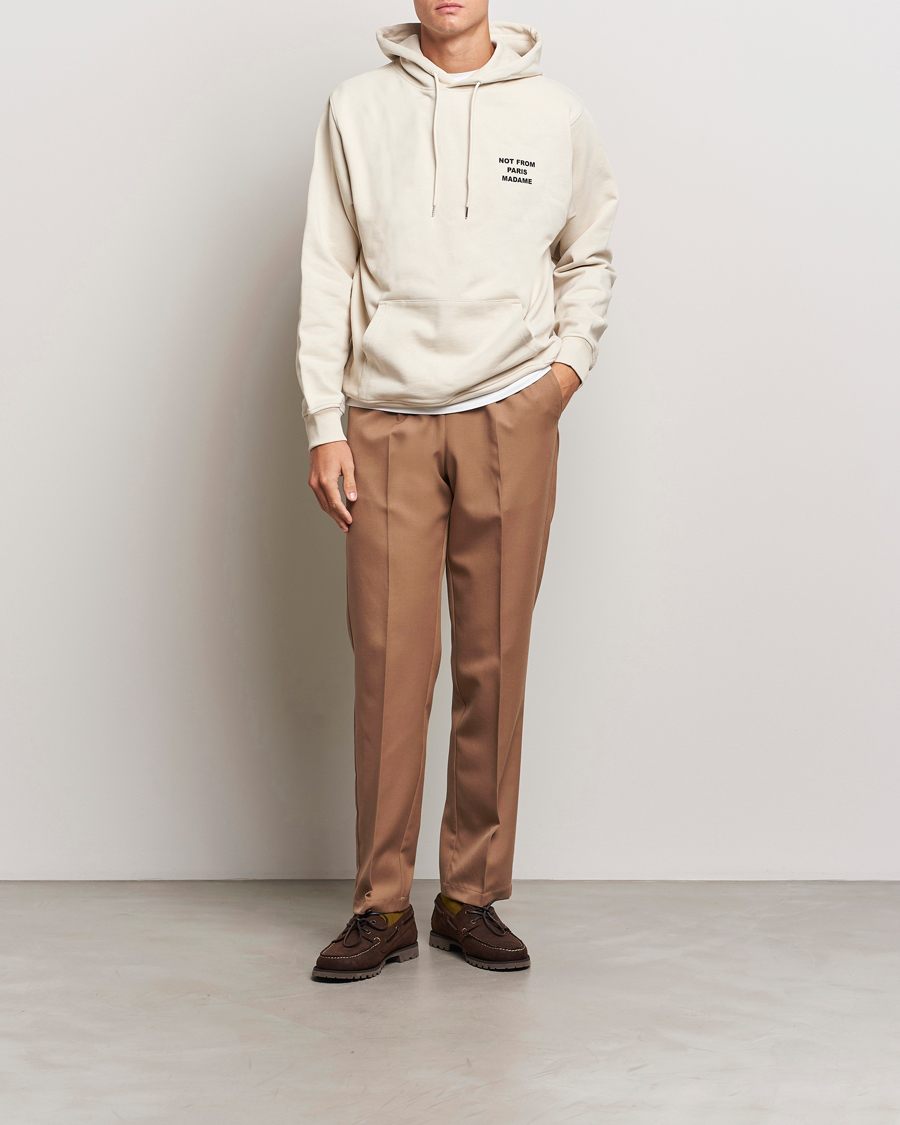 Men | Trousers | Drôle de Monsieur | Drawstring Trousers Brown