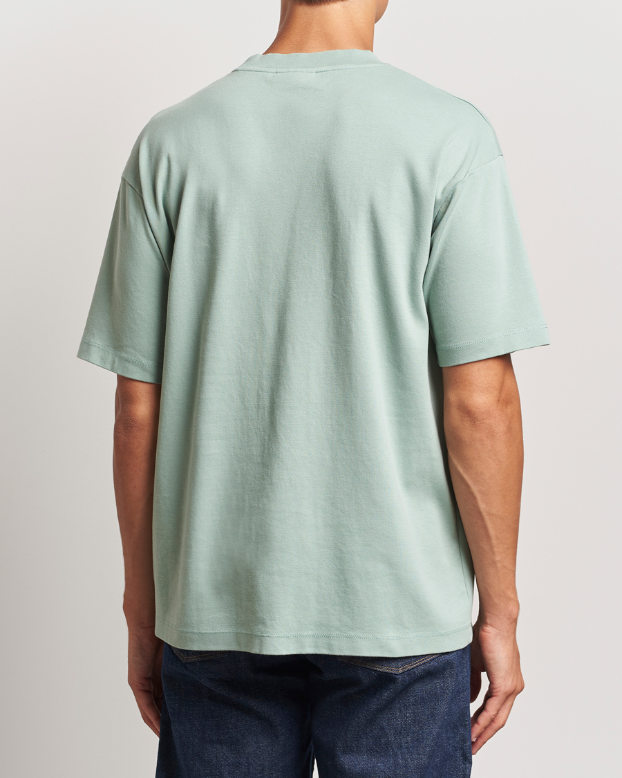 Men | T-Shirts | Drôle de Monsieur | Classic Slogan T-Shirt Water Green