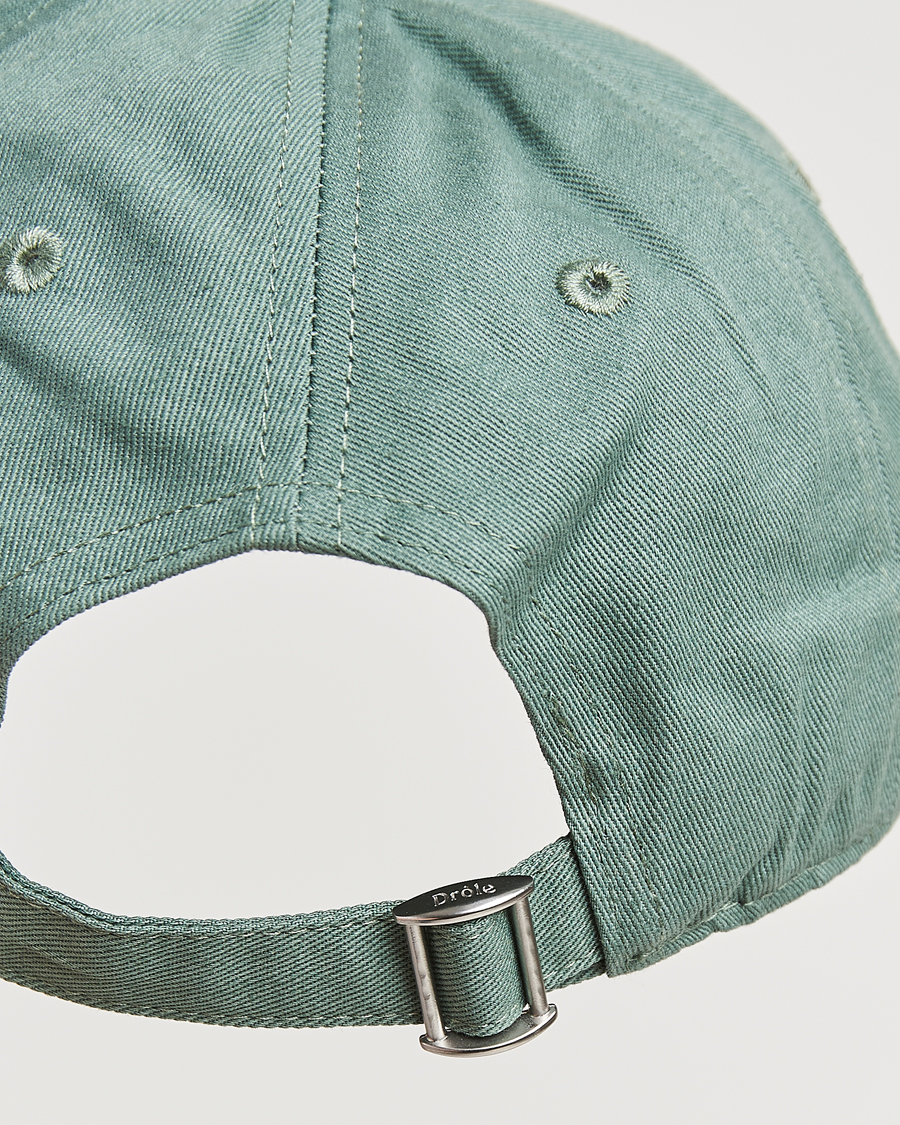 Men | Drôle de Monsieur Slogan Baseball Cap Water Green | Drôle de Monsieur | Slogan Baseball Cap Water Green