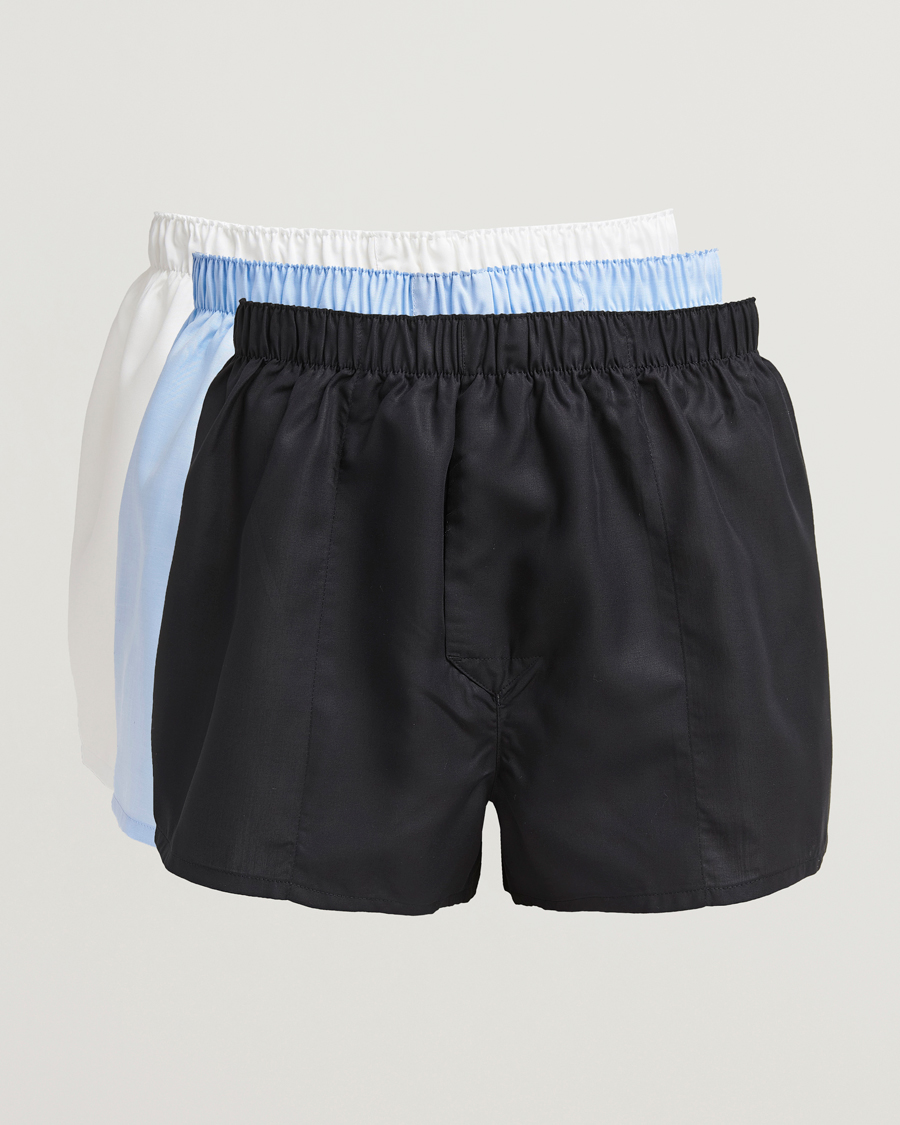 Men | Underwear & Socks | CDLP | 3-Pack Boxer Shorts Slim Black/White/Sky Blue