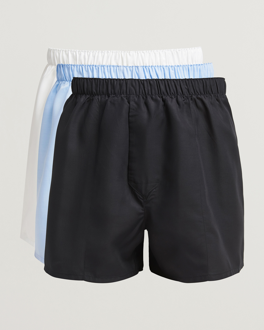 Men | Underwear & Socks | CDLP | 3-Pack Boxer Shorts Classic Black/White/Sky Blue