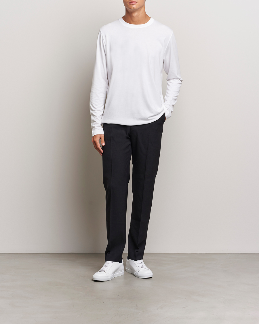 Men | T-Shirts | CDLP | Midweight Long Sleeve T-Shirt White