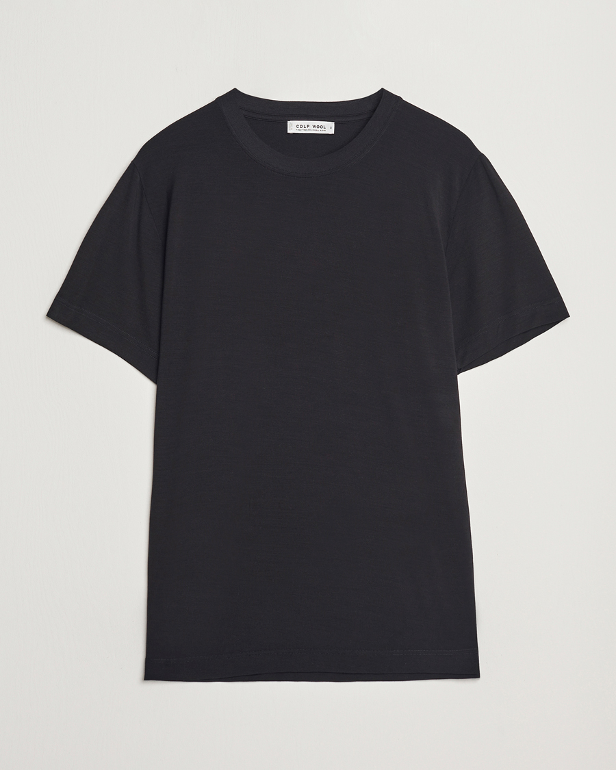 Men | T-Shirts | CDLP | Wool T-Shirt Black
