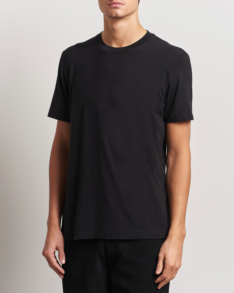 Men | T-Shirts | CDLP | Wool T-Shirt Black