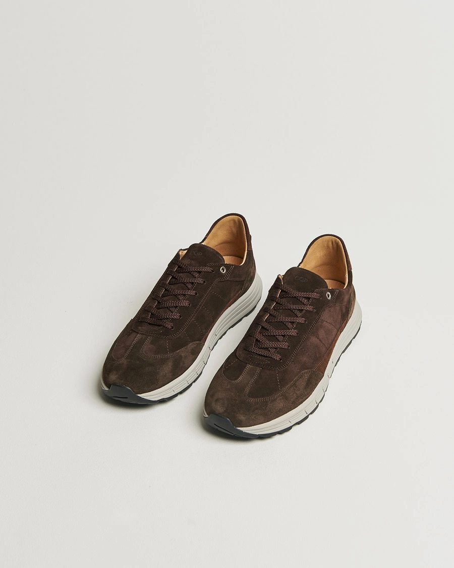 Men | Sneakers | CQP | Renna Suede Runner Dark Brown