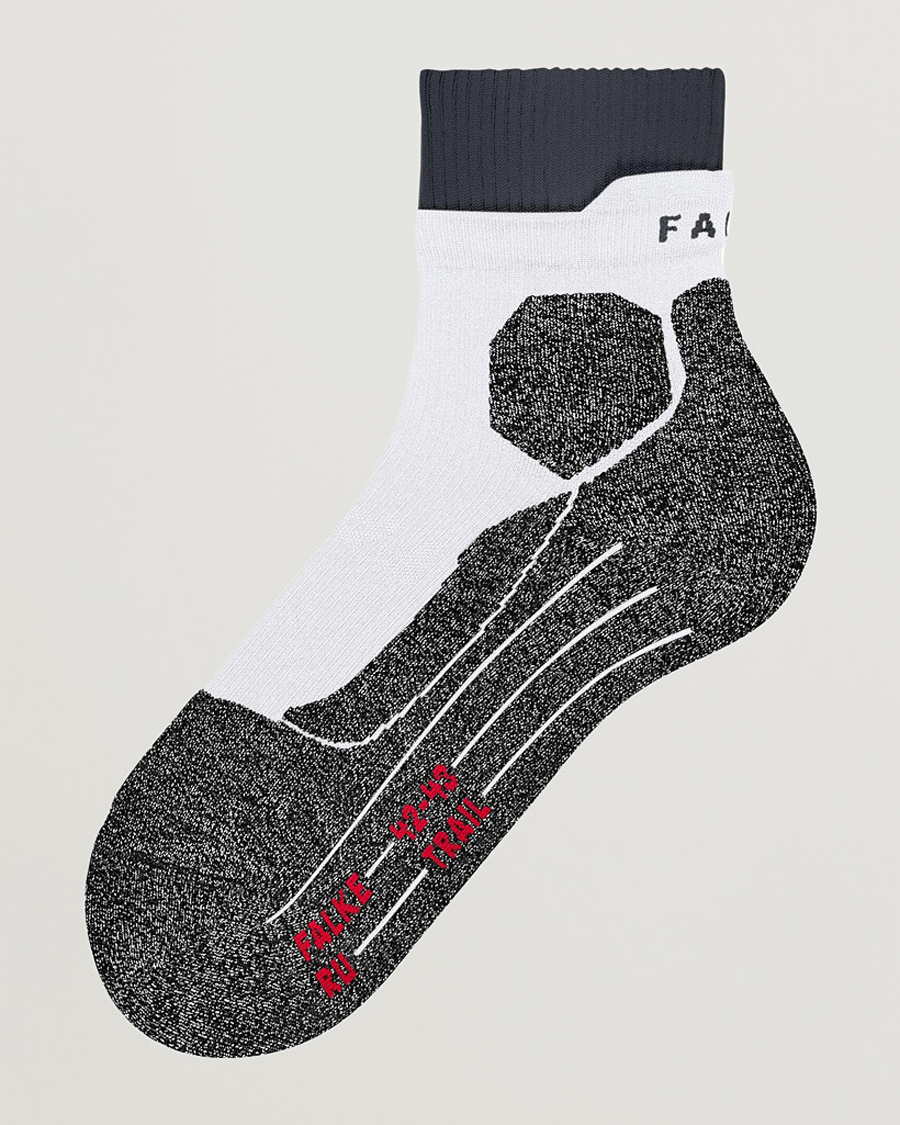 Men | Underwear & Socks | Falke Sport | RU Trail Running Socks White