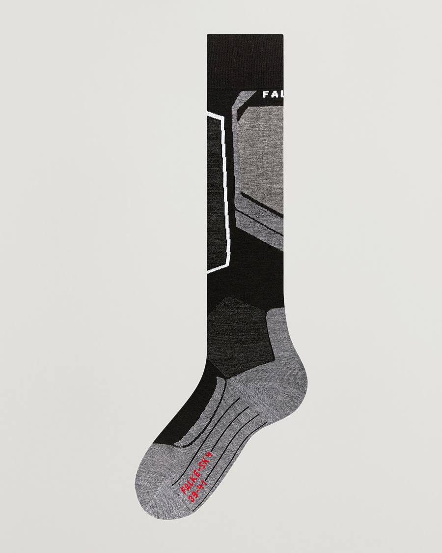 Men | Underwear & Socks | Falke Sport | SK4 Advanced Skiing Knee High Socks Black Mix