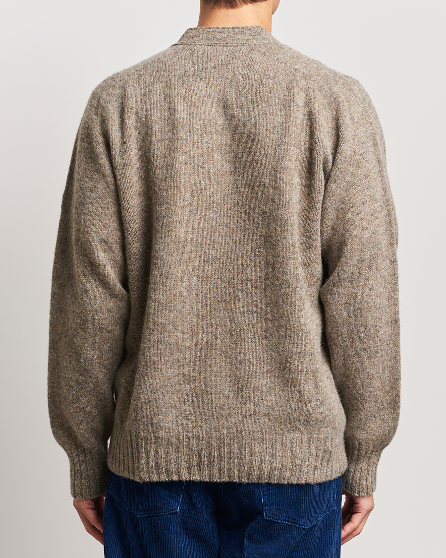 Men | Sweaters & Knitwear | Howlin' | Shaggy Bear Cardigan Reflection