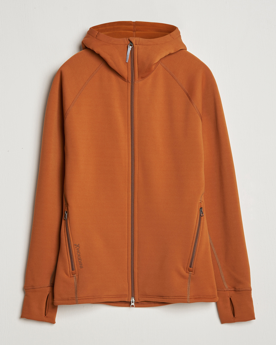 Men | Sweaters & Knitwear | Houdini | Power Houdi Cinnamon Brown
