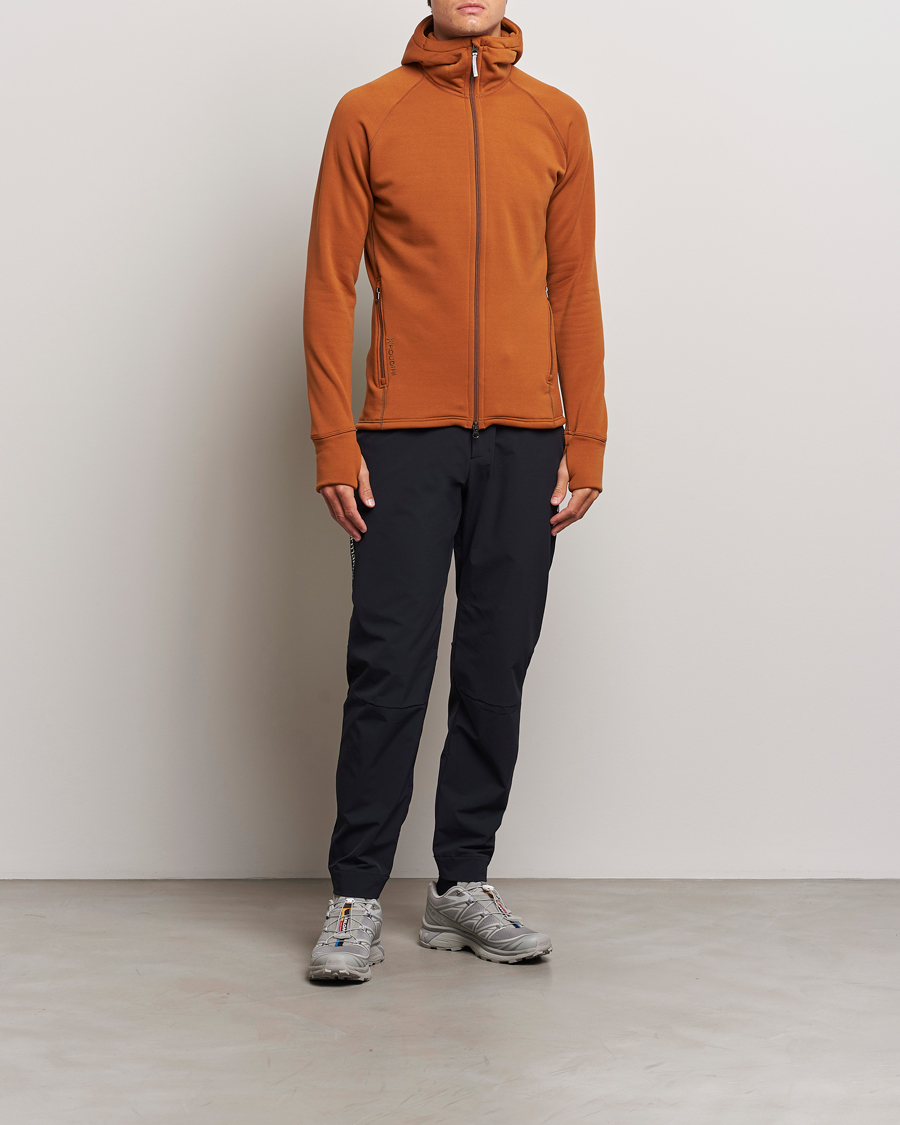 Men | Sweaters & Knitwear | Houdini | Power Houdi Cinnamon Brown