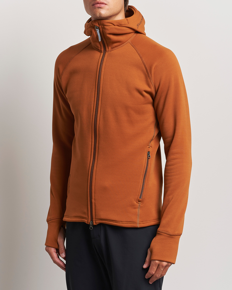 Men | Sweaters & Knitwear | Houdini | Power Houdi Cinnamon Brown