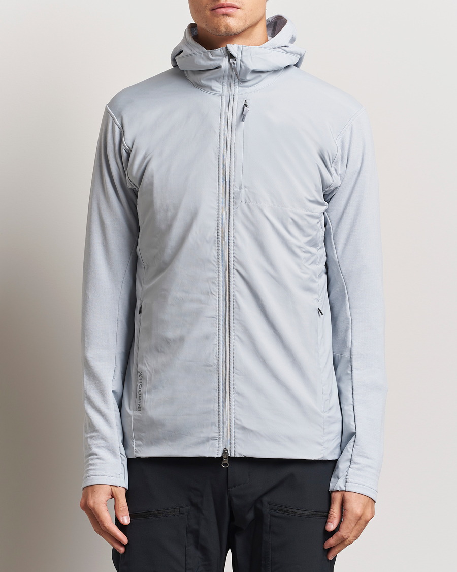 Men | Coats & Jackets | Houdini | Moonwalk Mid Layer Houdi Glacier Grey