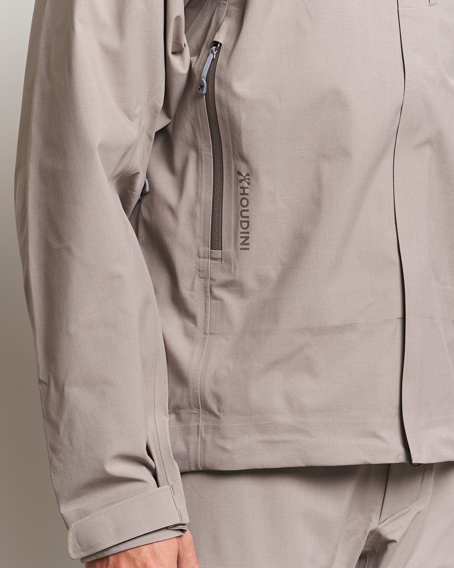 Men | Coats & Jackets | Houdini | Five To Nine Waterproof Shell Jacket Morning Haze