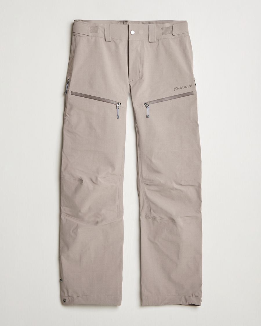 Men | Trousers | Houdini | Five To Nine Waterproof Pants Morning Haze