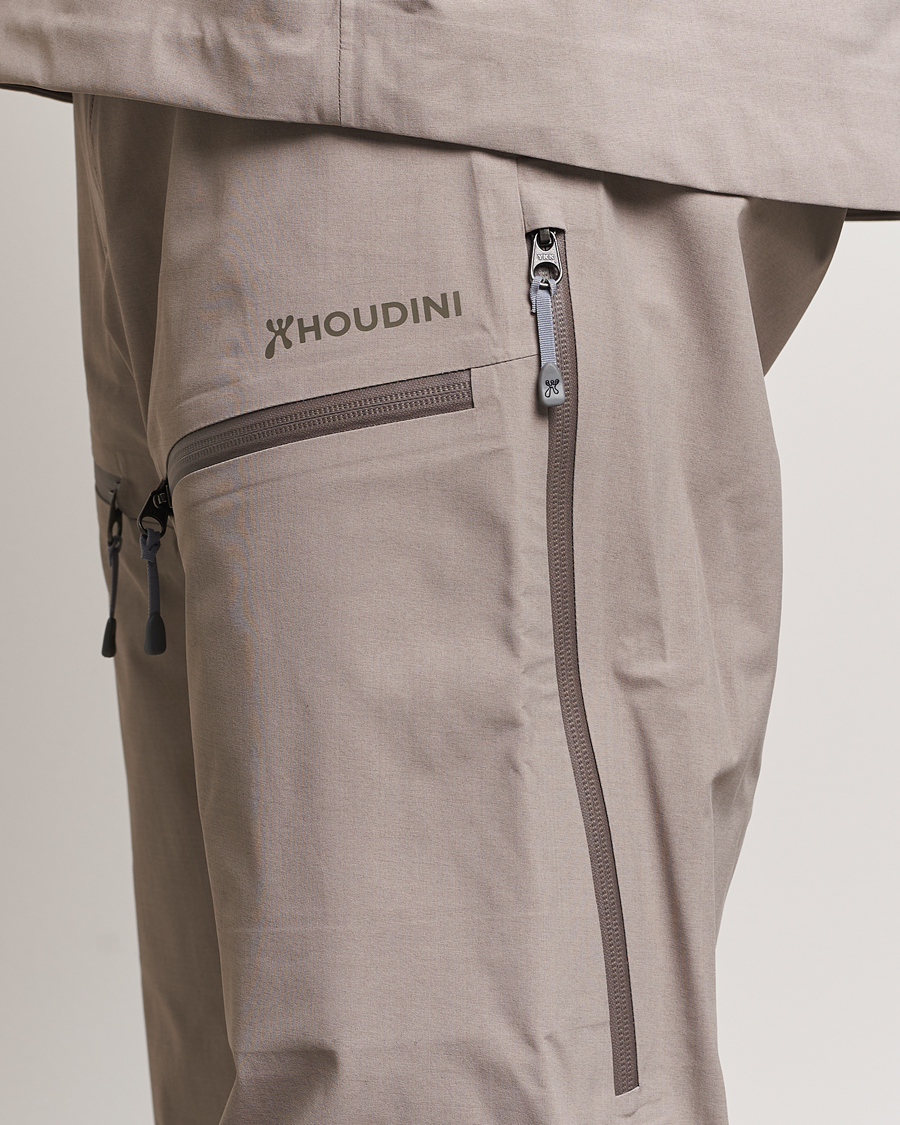 Men | Trousers | Houdini | Five To Nine Waterproof Pants Morning Haze