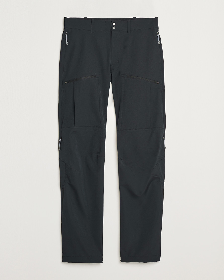 Men | Trousers | Houdini | More Softshell Pants True Black