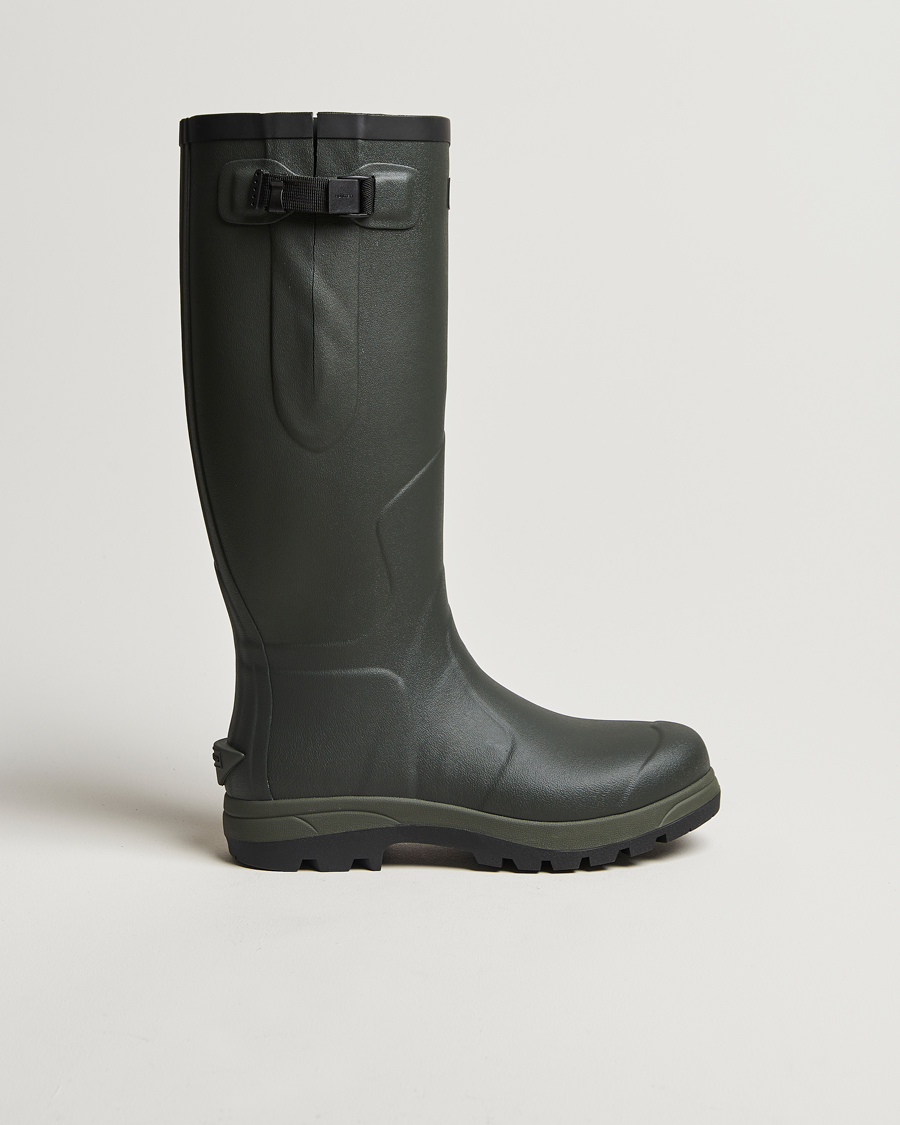 Men | Overshoes & Rubber boots | Hunter | Balmoral Classic Side Adjustable Boot Dark Olive