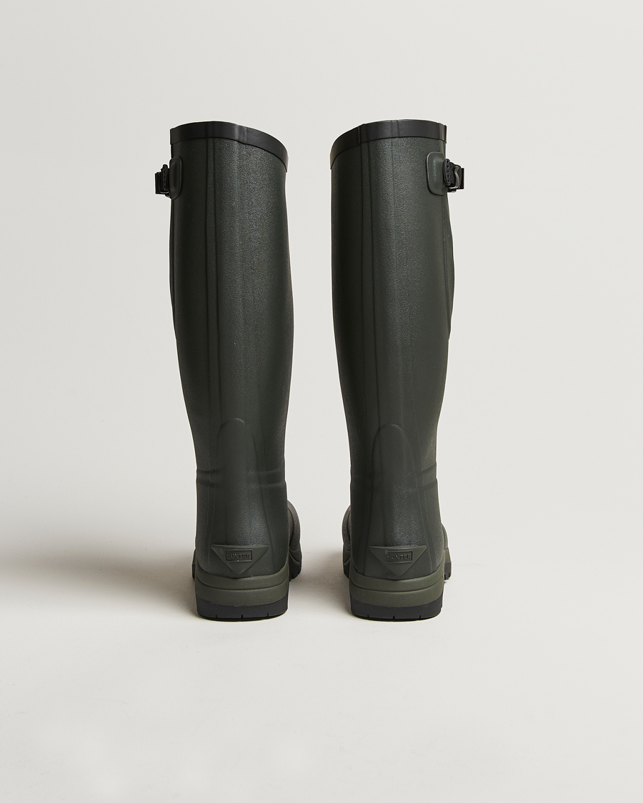 Men | Overshoes & Rubber boots | Hunter | Balmoral Classic Side Adjustable Boot Dark Olive