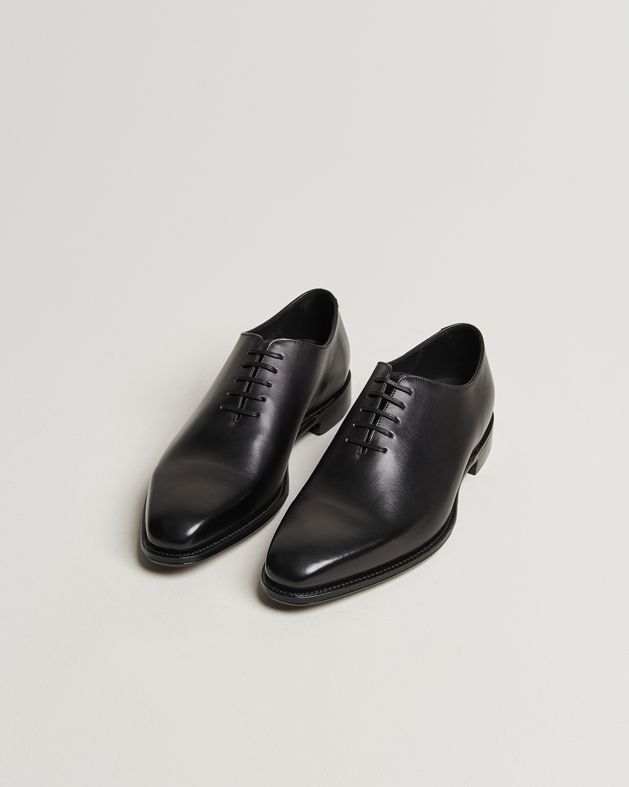 Men | Oxford Shoes | Loake 1880 | Wholebury Wholecut Oxford Black Calf