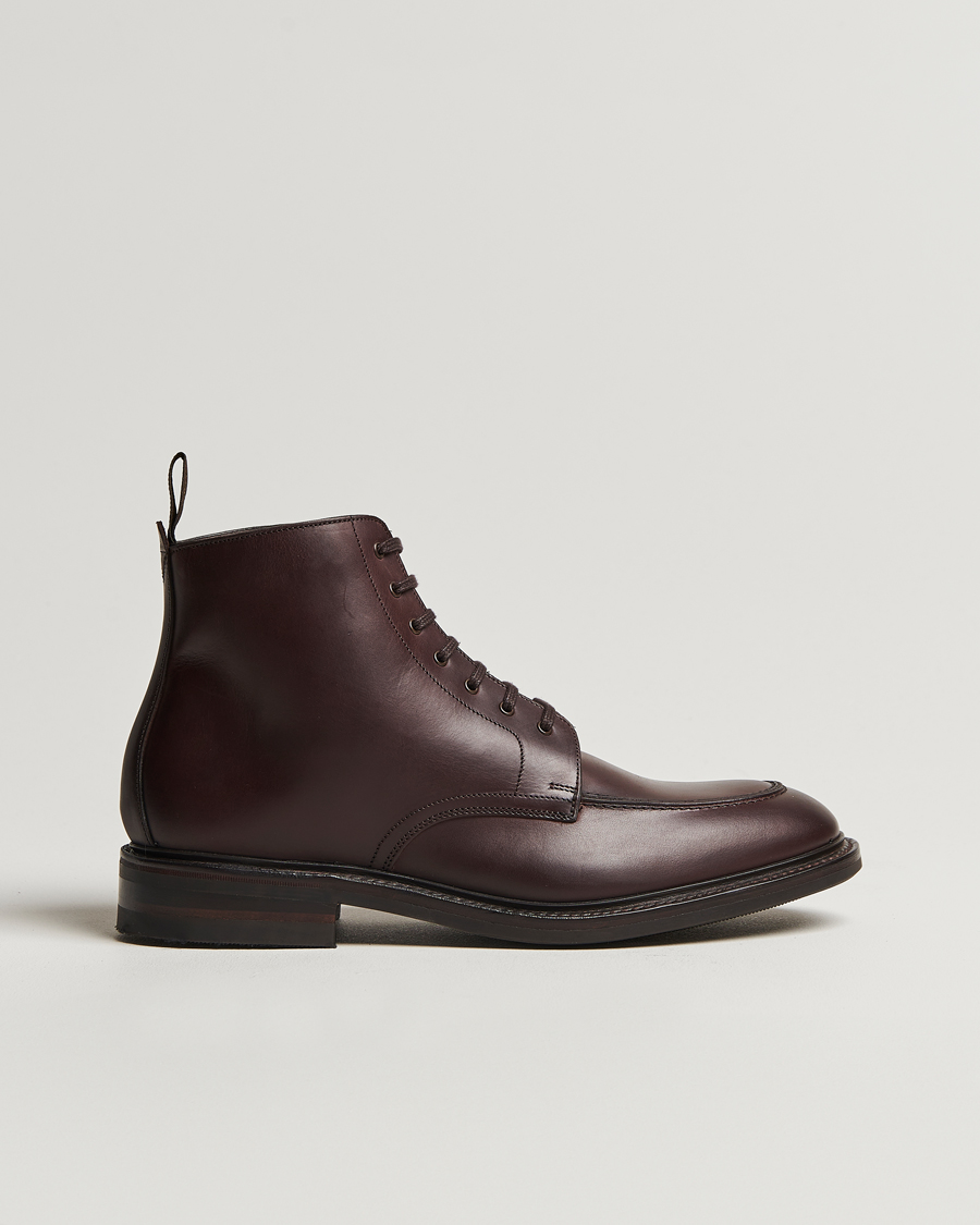 Men | Loake 1880 Gisbourne Leather Boot Dark Brown | Loake 1880 | Gisbourne Leather Boot Dark Brown