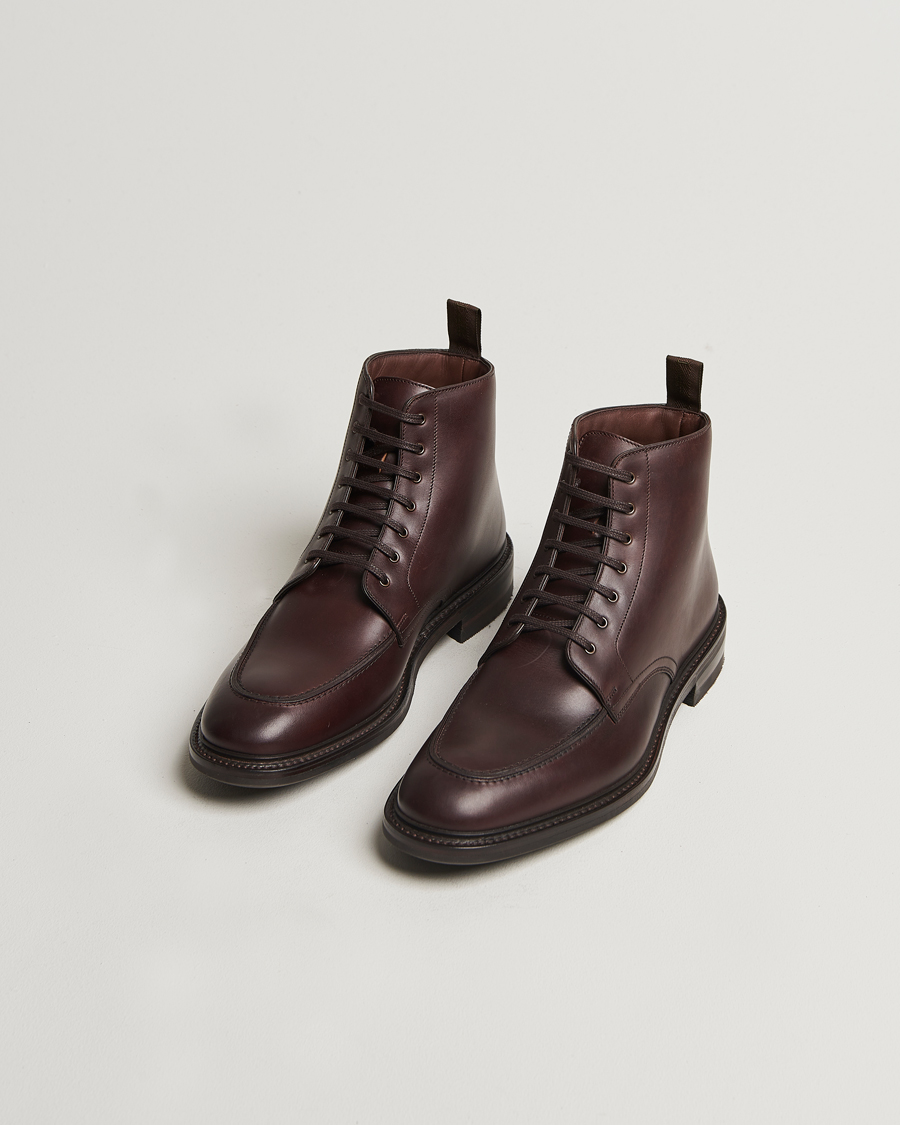 Men | Loake 1880 Gisbourne Leather Boot Dark Brown | Loake 1880 | Gisbourne Leather Boot Dark Brown
