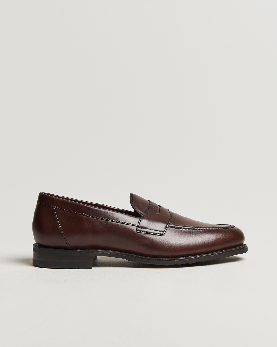 Men | Loafers | Loake Shoemakers | Imperial Penny Loafer Dark Brown