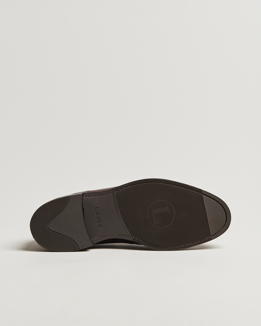 Men | Loafers | Loake 1880 | Imperial Penny Loafer Dark Brown