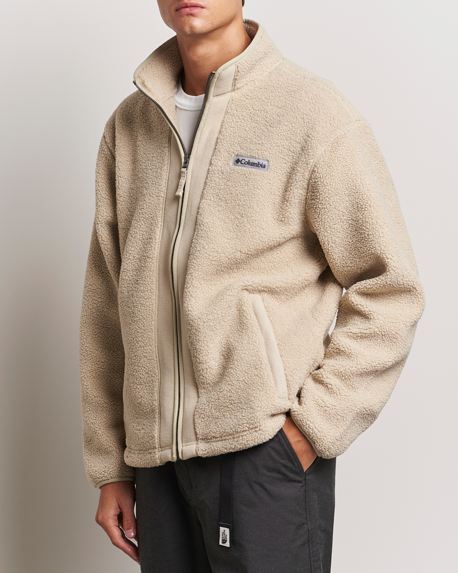 Men | Sweaters & Knitwear | Columbia | Black Mesa Boucle Fleece Ancient Fossil