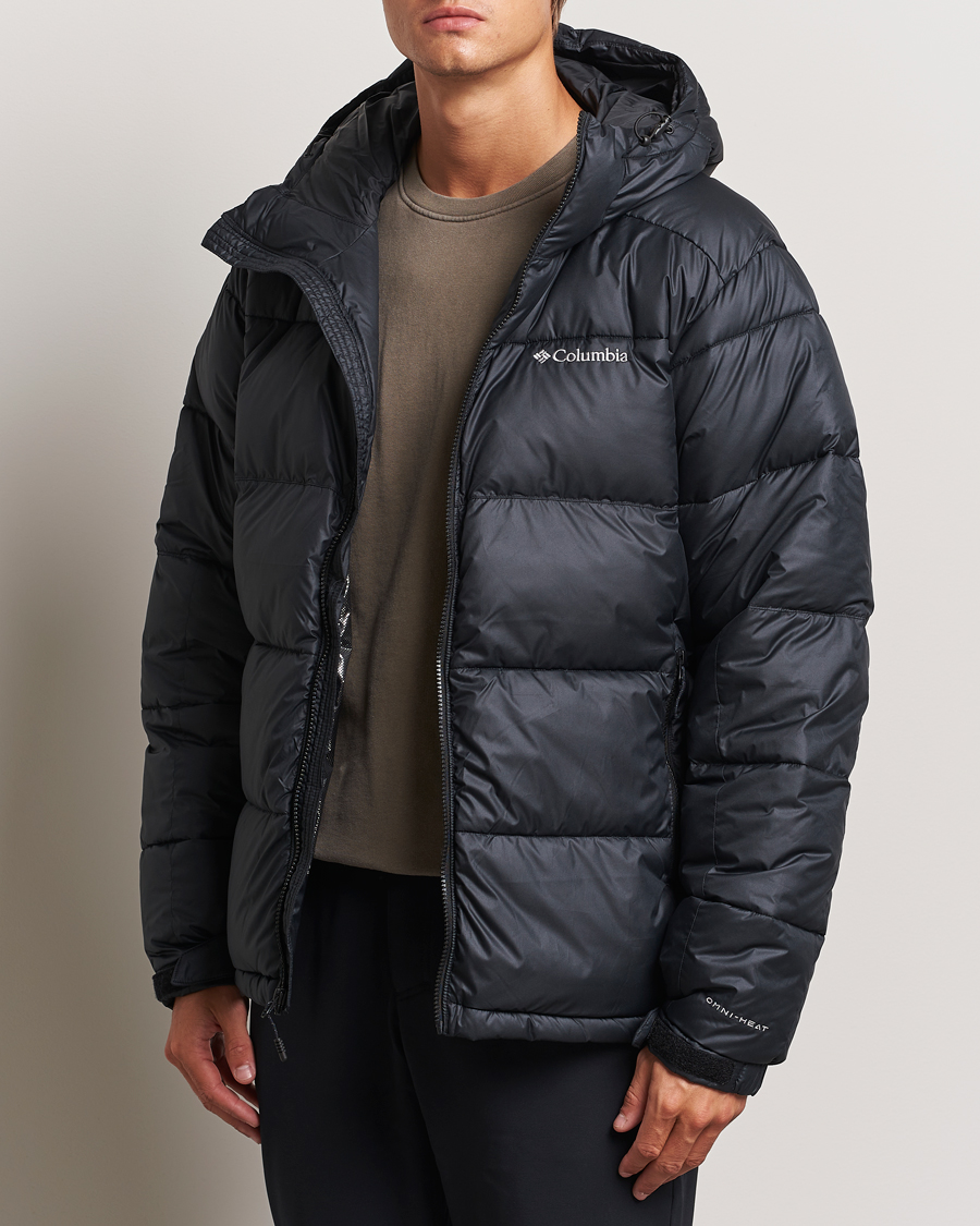 Men | Coats & Jackets | Columbia | Pike Lake II Hooded Down Jacket Black