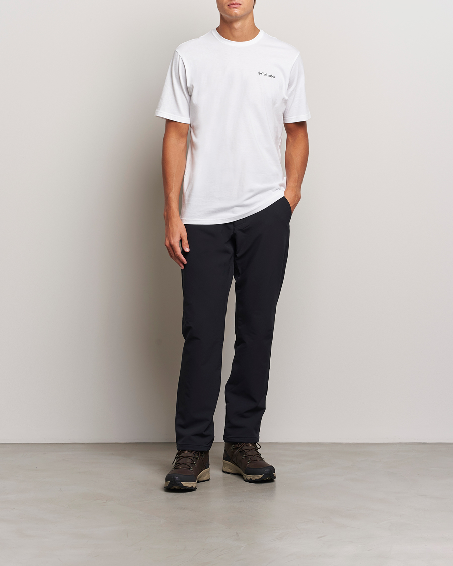 Men | T-Shirts | Columbia | Rockaway River Back T-Shirt White