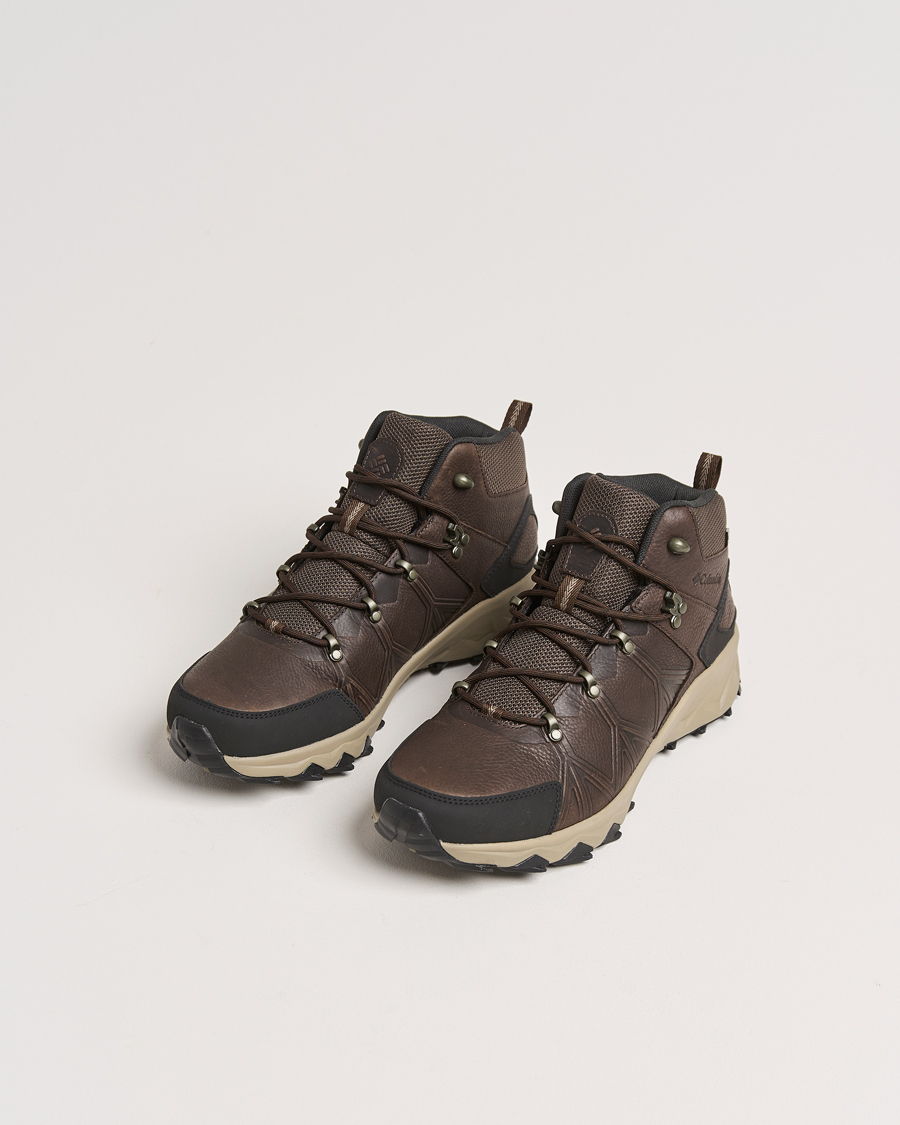 Men | Columbia Peakfreak Mid Outdry Leather Sneaker Cordovan | Columbia | Peakfreak Mid Outdry Leather Sneaker Cordovan