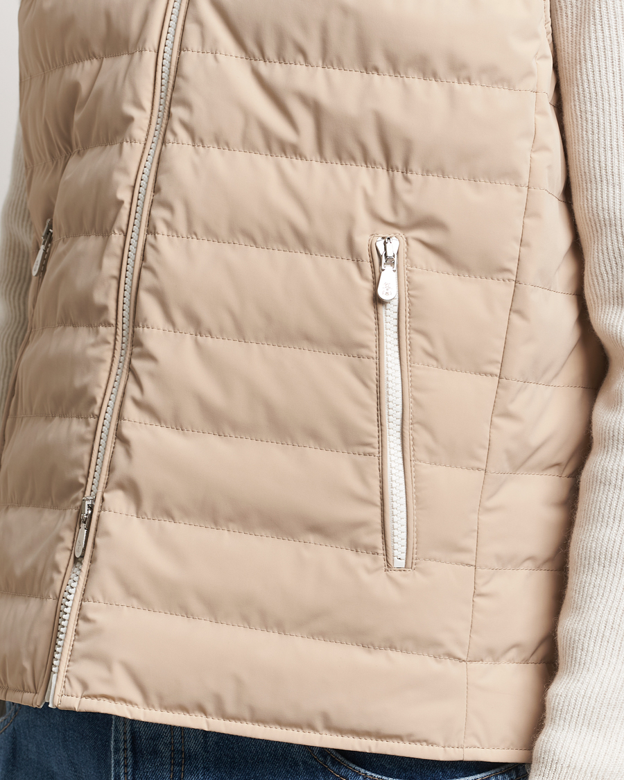 Men | Coats & Jackets | Brunello Cucinelli | Nylon Gilet Sand