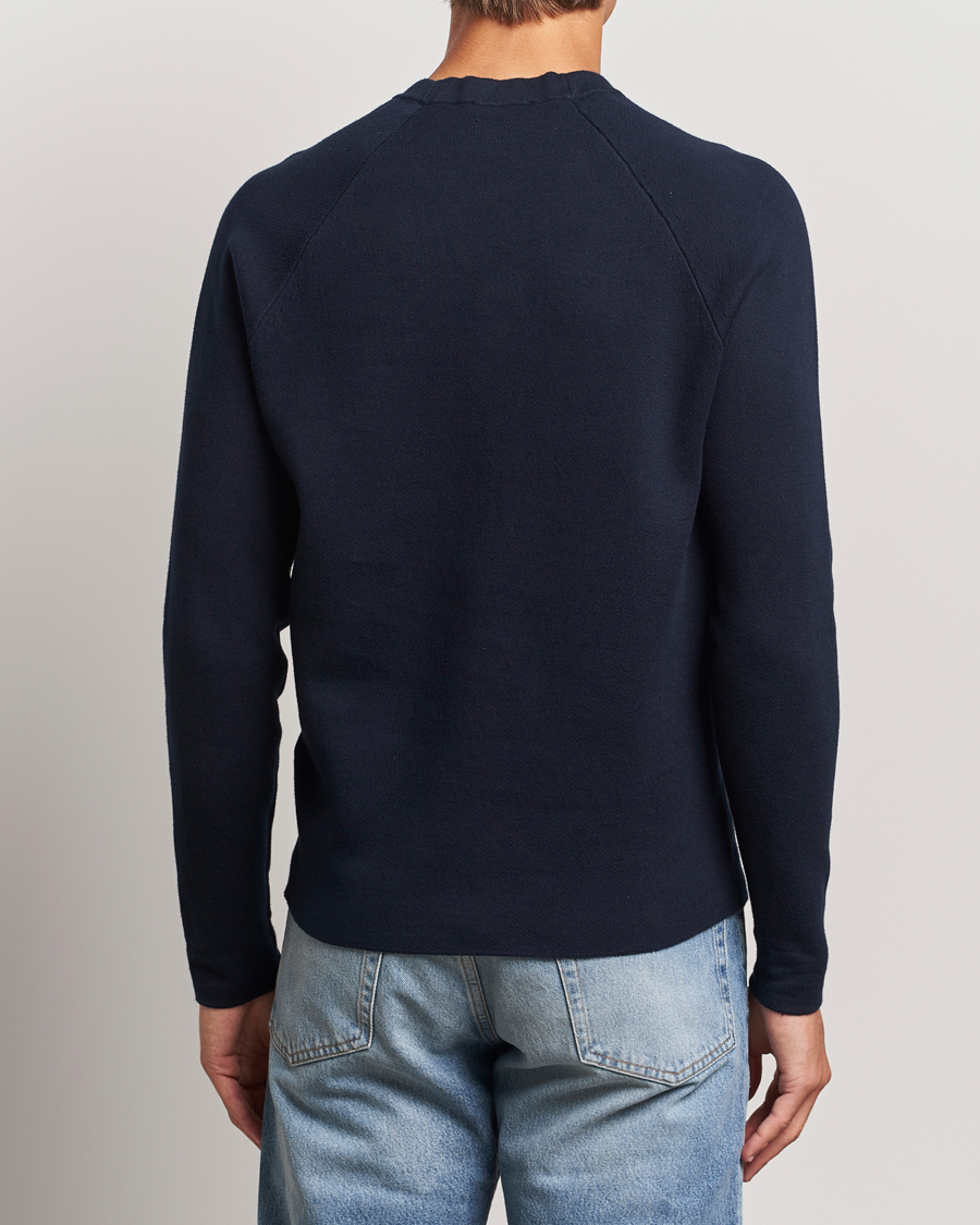 Men | Sweaters & Knitwear | C.P. Company | Metropolis Cotton Crew Neck Navy