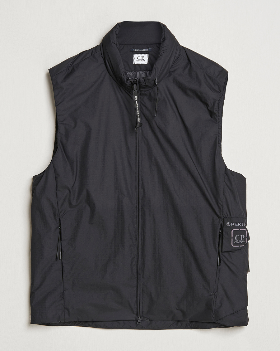 Men | Coats & Jackets | C.P. Company | Metropolis Pertex Vest Black