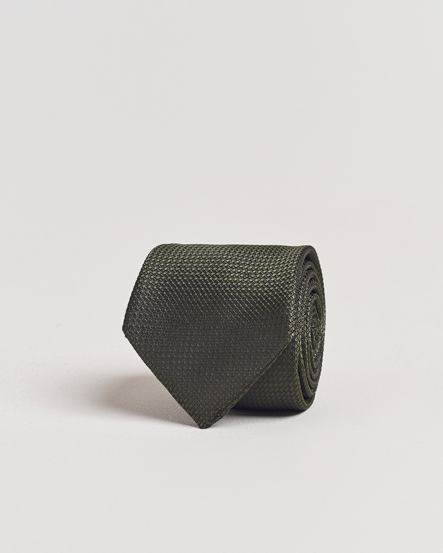 Men | Ties | Morris | Structure Tie Olive