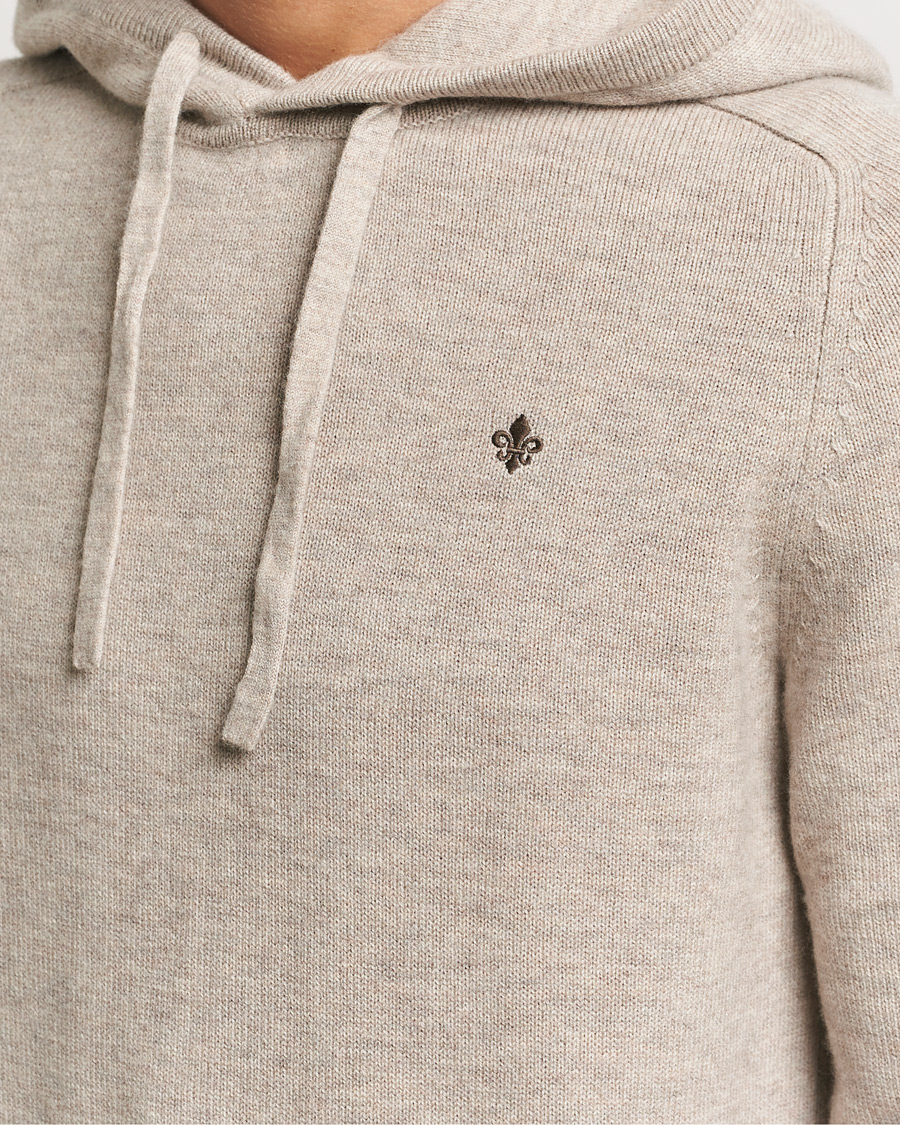 Men | Sweaters & Knitwear | Morris | Hertford Merino Hoodie Khaki