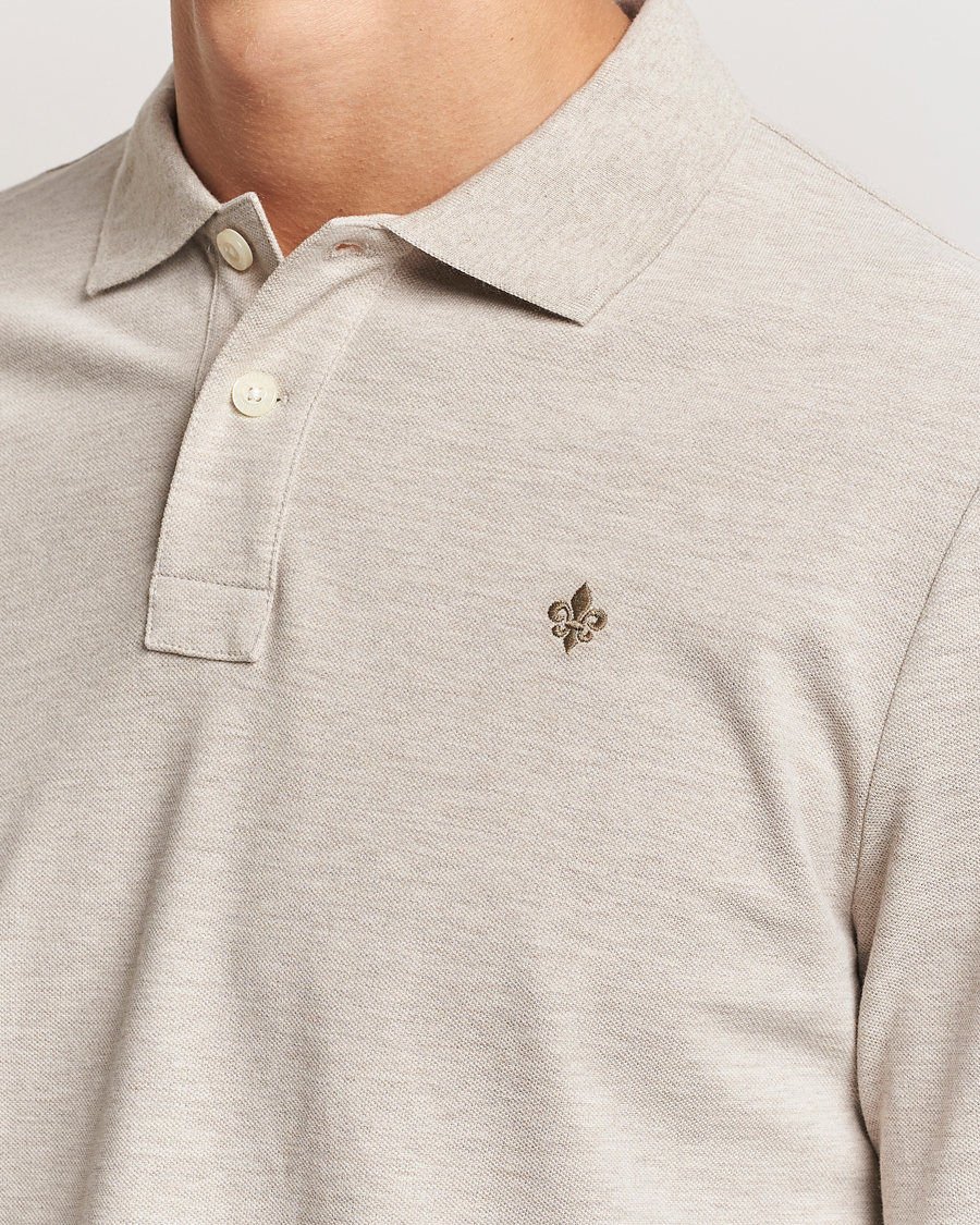 Men | Sweaters & Knitwear | Morris | Camden Long Sleeve Polo Khaki