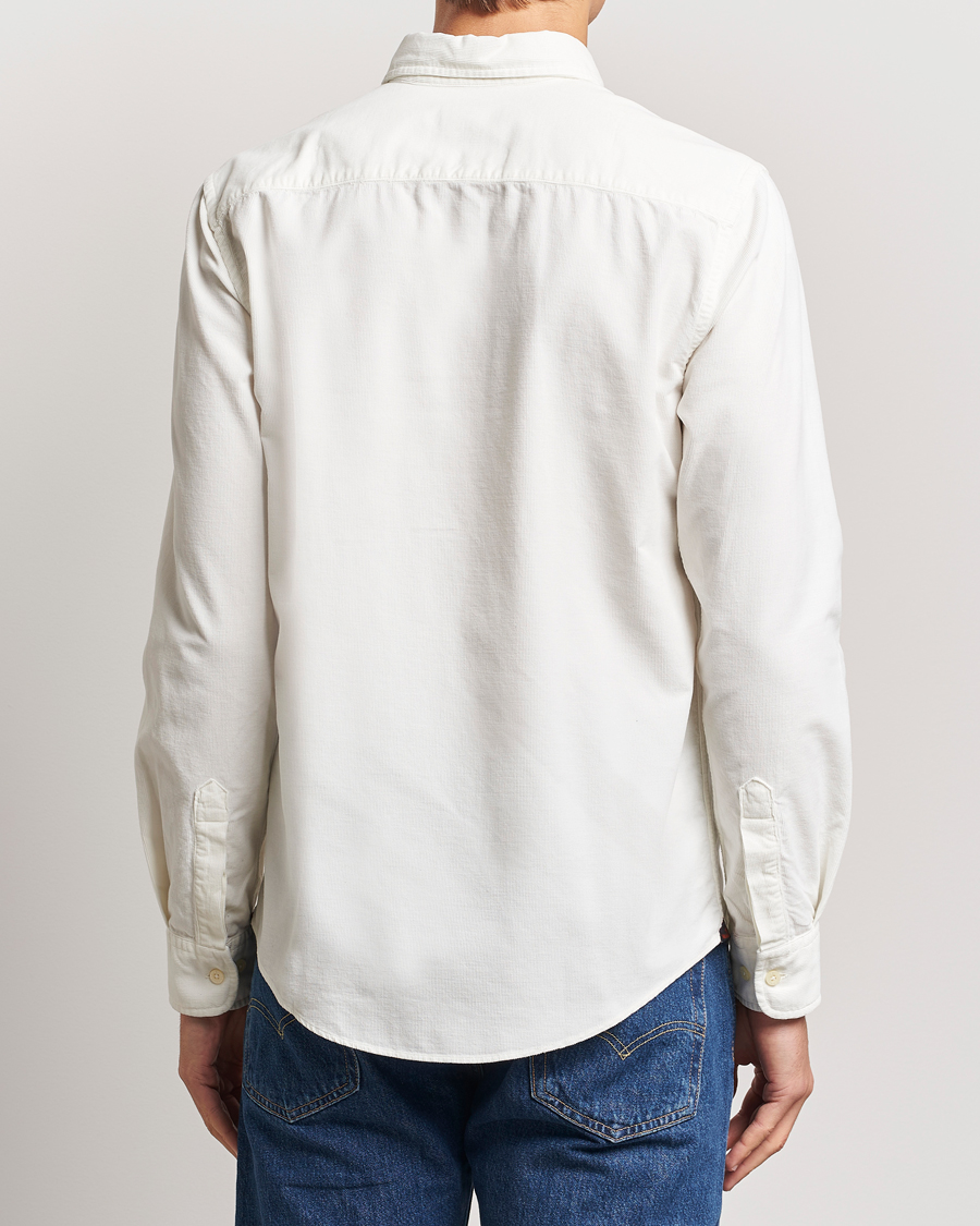 Men | Shirts | Morris | Douglas Corduroy Shirt Off White
