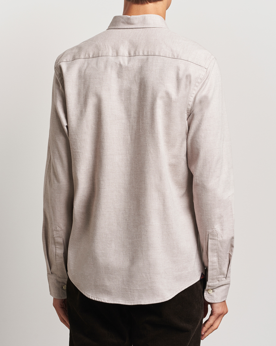 Men | Shirts | Morris | Watts Flannel Shirt Khaki