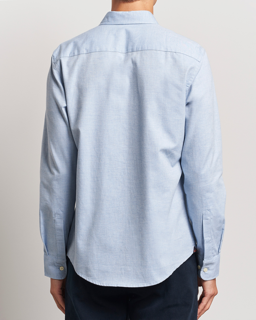 Men | Shirts | Morris | Watts Flannel Shirt Light Blue