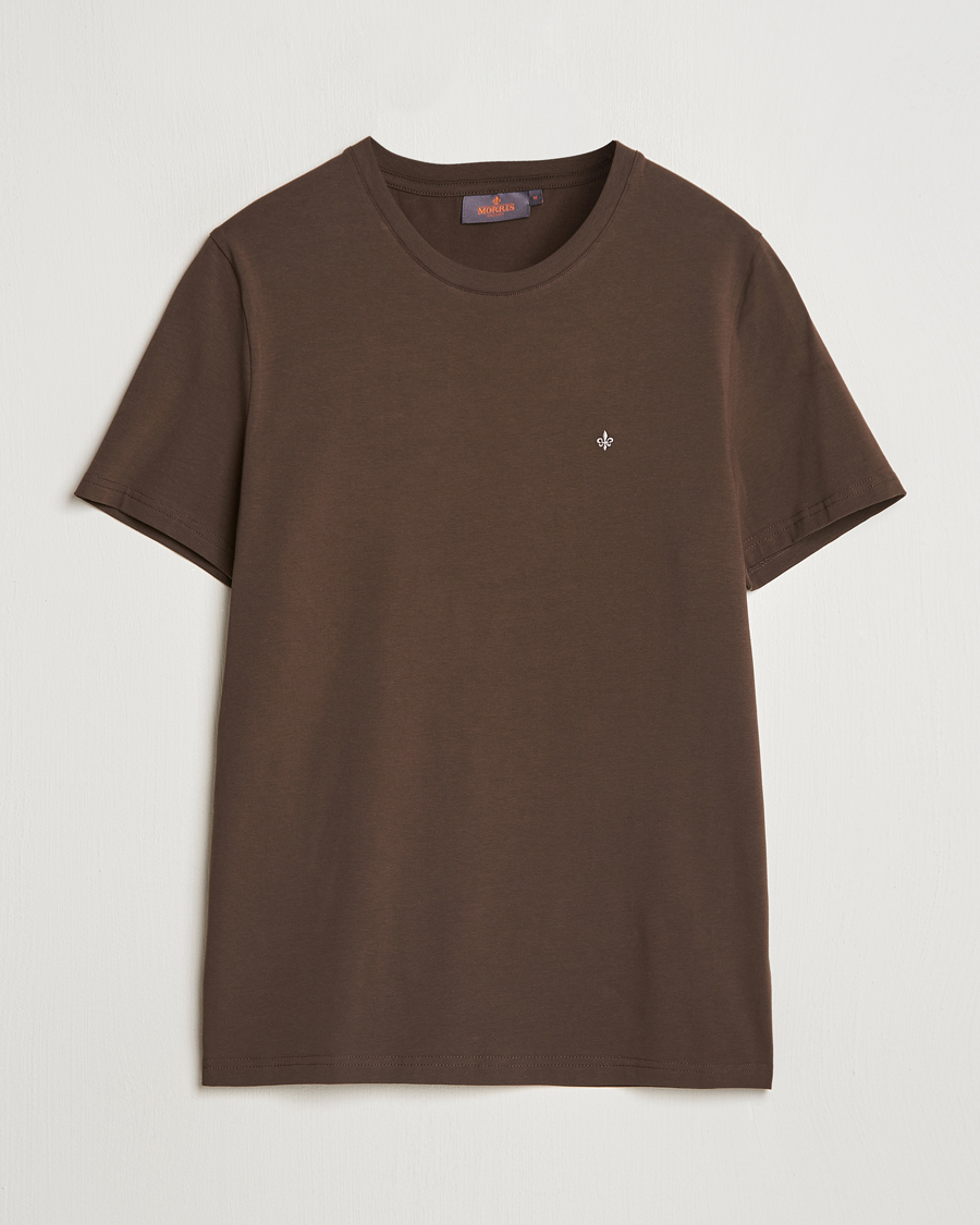 Men | T-Shirts | Morris | James Crew Neck Tee Brown