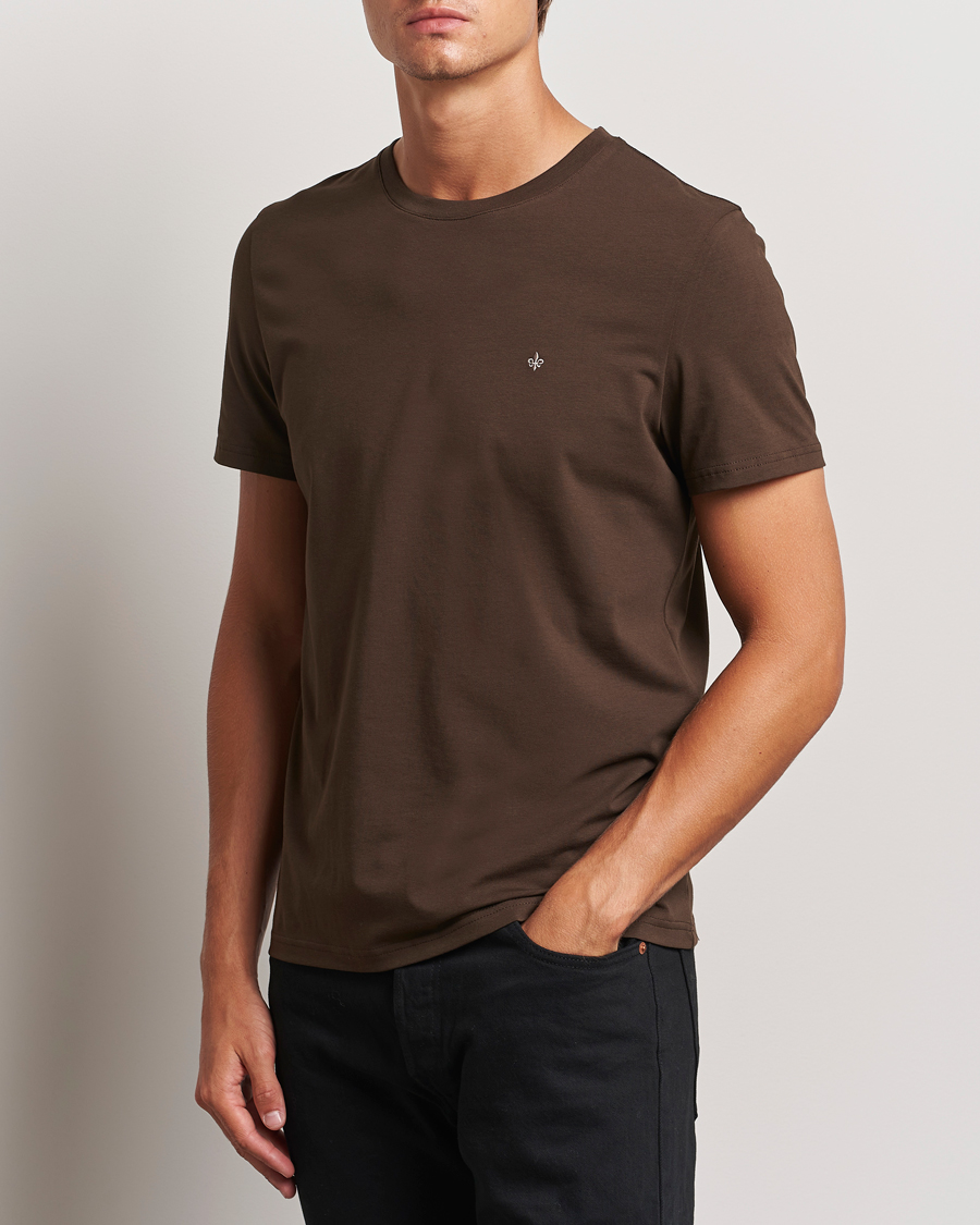 Men | T-Shirts | Morris | James Crew Neck Tee Brown