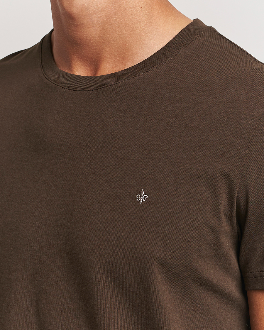 Men | T-Shirts | Morris | James Crew Neck Tee Brown