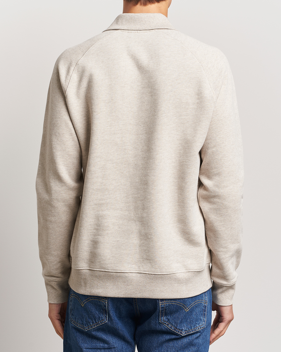 Men | Sweaters & Knitwear | Morris | Maryon Half Zip Sweatshirt Khaki