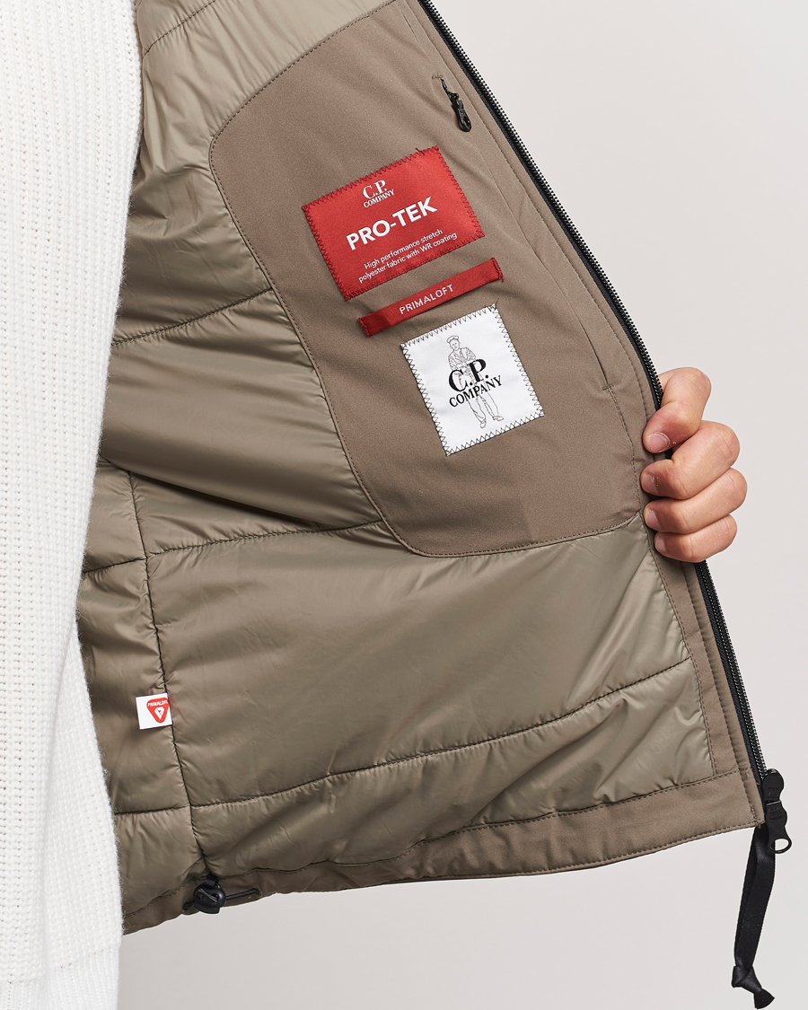 Men | Coats & Jackets | C.P. Company | Pro-Tec Lightweight Padded Jacket Mud Green