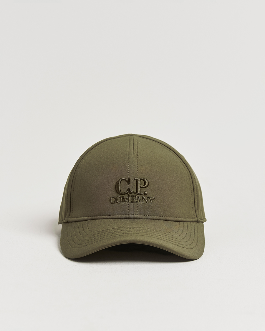 Men | C.P. Company CP Shell Baseball Cap Olive | C.P. Company | CP Shell Baseball Cap Olive