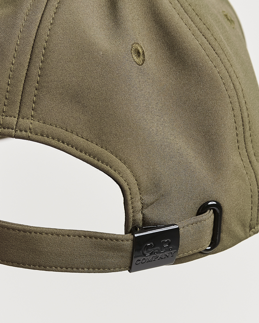 Men | C.P. Company CP Shell Baseball Cap Olive | C.P. Company | CP Shell Baseball Cap Olive