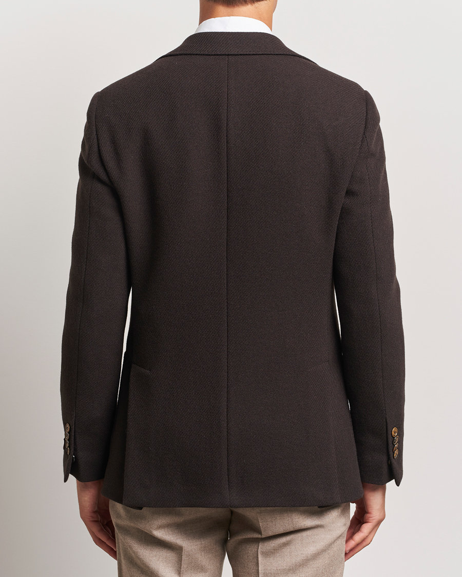 Men | Blazers | Morris Heritage | Soft Lambswool Blazer Brown